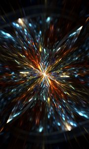 Preview wallpaper fractal, patterns, blur, shine
