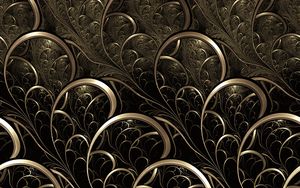 Preview wallpaper fractal, patterns, curls, tangled, abstraction