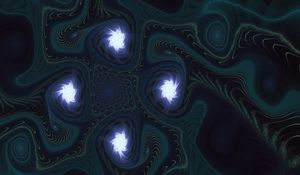 Preview wallpaper fractal, patterns, dark, twisted, curved, abstraction