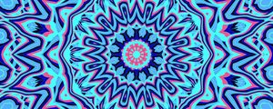 Preview wallpaper fractal, patterns, shapes, bright, blue