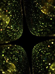 Preview wallpaper fractal, patterns, shine, space, dark