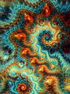 Preview wallpaper fractal, patterns, spirals, twisted, multicolored