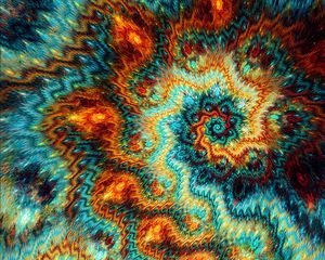 Preview wallpaper fractal, patterns, spirals, twisted, multicolored