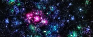 Preview wallpaper fractal, patterns, spots, glitter