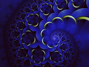 Preview wallpaper fractal, plexus, background, light