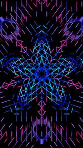 Preview wallpaper fractal, polygon, geometry, lines