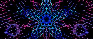 Preview wallpaper fractal, polygon, geometry, lines