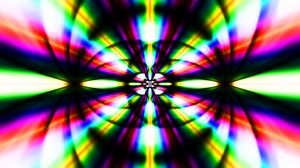 Preview wallpaper fractal, rays, bright, colorful, abstraction