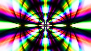 Preview wallpaper fractal, rays, bright, colorful, abstraction