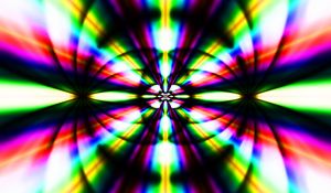 Preview wallpaper fractal, rays, bright, colorful, abstraction
