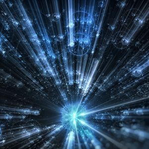 Preview wallpaper fractal, rays, glare, glow, abstraction