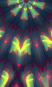 Preview wallpaper fractal, rays, glare, glow, pattern, abstraction