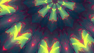 Preview wallpaper fractal, rays, glare, glow, pattern, abstraction