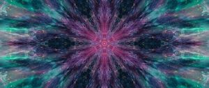 Preview wallpaper fractal, rays, glow, circles, abstraction