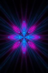 Preview wallpaper fractal, rays, shine, abstraction