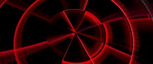 Preview wallpaper fractal, red, black, dark, abstraction