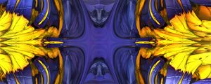 Preview wallpaper fractal, reflection, abstraction, colorful