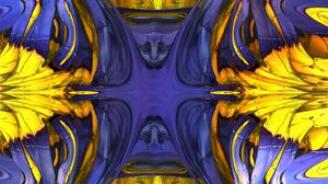 Preview wallpaper fractal, reflection, abstraction, colorful