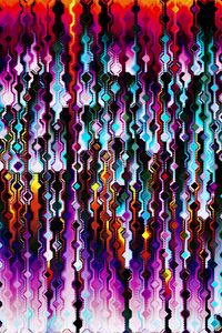 Preview wallpaper fractal, rhombuses, shapes, colorful, abstraction