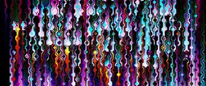 Preview wallpaper fractal, rhombuses, shapes, colorful, abstraction
