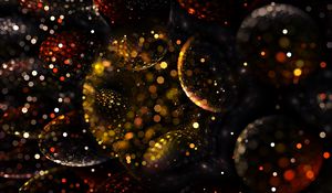 Preview wallpaper fractal, shape, convex, shine, balls