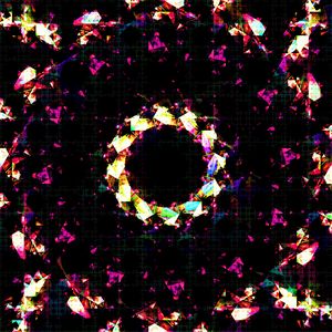 Preview wallpaper fractal, shapes, abstraction, purple