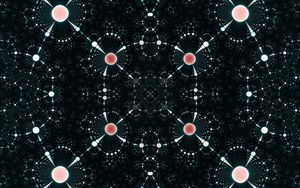 Preview wallpaper fractal, shapes, abstraction, dark