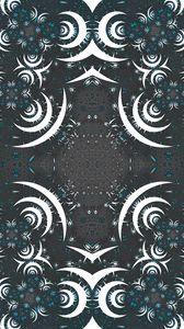Preview wallpaper fractal, shapes, abstraction, gray