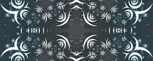 Preview wallpaper fractal, shapes, abstraction, gray