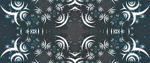 Preview wallpaper fractal, shapes, abstraction, gray