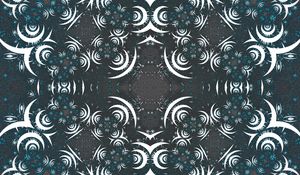 Preview wallpaper fractal, shapes, abstraction, gray