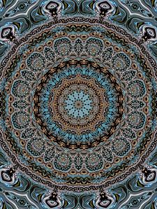 Preview wallpaper fractal, shapes, bright, background