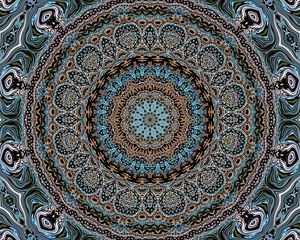 Preview wallpaper fractal, shapes, bright, background