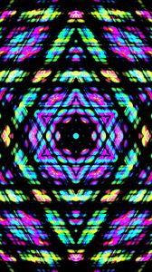 Preview wallpaper fractal, shapes, colorful, abstraction