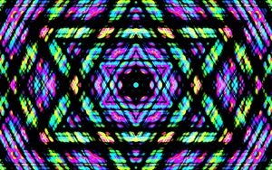 Preview wallpaper fractal, shapes, colorful, abstraction