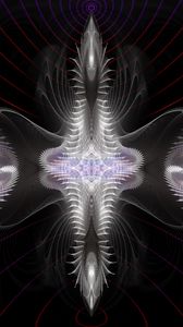 Preview wallpaper fractal, shapes, glow, abstraction