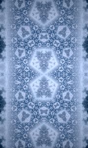 Preview wallpaper fractal, shapes, glow, pattern, blue, abstraction
