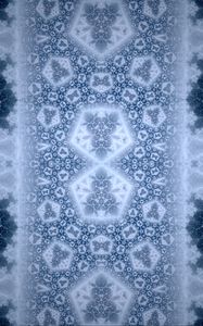 Preview wallpaper fractal, shapes, glow, pattern, blue, abstraction