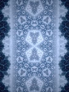 Preview wallpaper fractal, shapes, glow, pattern, blue, abstraction