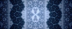 Preview wallpaper fractal, shapes, glow, pattern, blue, abstraction