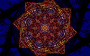 Preview wallpaper fractal, shapes, lines, abstraction, colorful