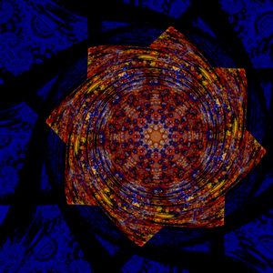 Preview wallpaper fractal, shapes, lines, abstraction, colorful