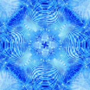Preview wallpaper fractal, shapes, pattern, stripes, abstraction, blue