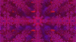 Preview wallpaper fractal, shapes, pattern, purple, abstraction
