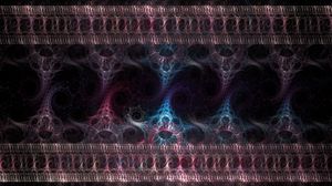 Preview wallpaper fractal, shapes, pattern, glow, abstraction