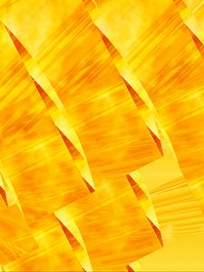 Preview wallpaper fractal, shapes, yellow, abstraction