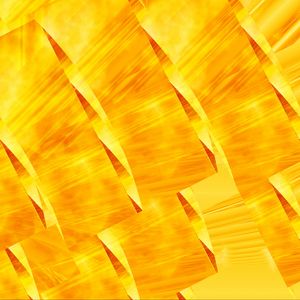 Preview wallpaper fractal, shapes, yellow, abstraction