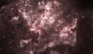 Preview wallpaper fractal, shine, brown