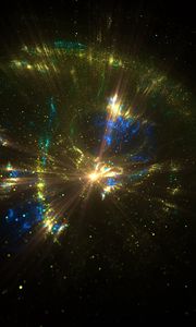 Preview wallpaper fractal, shine, glare, light, abstraction