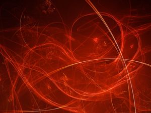 Preview wallpaper fractal, shroud, plexus, smoke, red